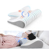 Fuloon Contour Memory Foam Cervical Pillow Ergonomic Orthopedic Neck Pain Pillow for Side Back Stomach Sleeper Remedial Pillows