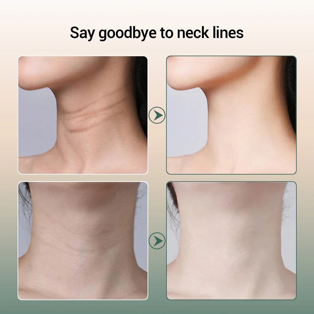 Neck Face Massager Anti Wrinkle Lifting 3 Colors Led Photon Therapy Skin Tighten Reduce Double Chin Beauty Device Facial Care