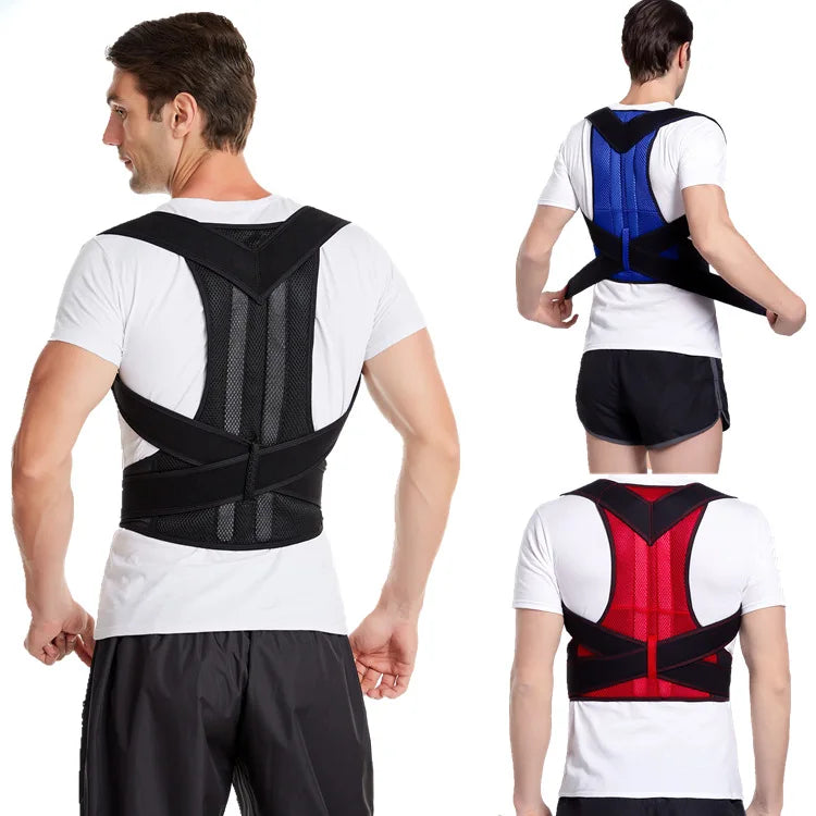 Adjustable Back Shoulder Posture Corrector Belt Clavicle Spine Support Reshape Your Body Home Office Sport Upper Back Neck Brace