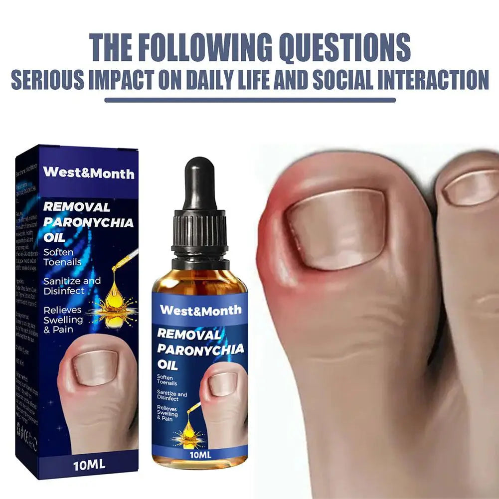 German Toenailcare Removal Paronychia Oil Ingrown Toenail Liquid Solution Repair Nail Renewal Best Nail Treatment K9w9